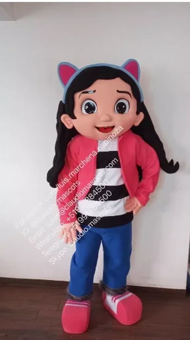 New Adult Character Cartoon Top Selling Girl Baby Halloween Christmas Dress Full Body Props Outfit Mascot Costume