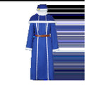 Hot Anime Juvia Lockser Cosplay Costume Long Dress with Hat Belt and Shawl