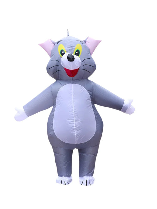 Adult Cat and Mouse Inflatable Cosplay Costume Party Funny Cosplay Costume Cartoon Full Body Outfit